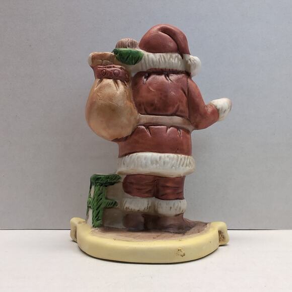Santa Through the Years 1940 Jolly Old St Nick Porcelain Figurine With Box RSVP - Picture 2 of 7